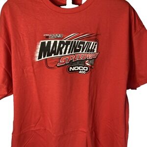 T-Shirt NASCAR Graphic Men's Red 2XLarge Martinsville Speedway Auto New w/ Tags